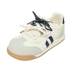 
Sanfu low-cut sneakers 25 years winter with ugly words for girls big toe stitching double shoelaces round toe women's shoes 844093