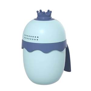 
Children's hair wash cup cartoon crown baby shower shampoo baby bath water scoop shampoo plastic water scoop