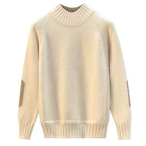 
Half turtleneck sweater for women loose outer wear 2026 autumn and winter new style foreign style inner knitted bottoming shirt women's pullover top