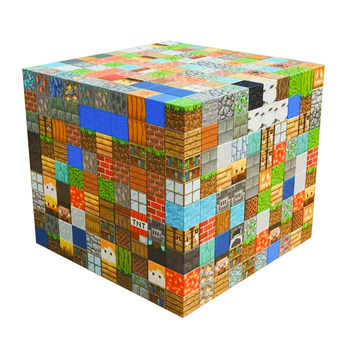 
Minecraft Magnetic Square Stone Building Blocks Toys