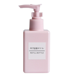 Hotel Bathroom Sub-bottling Press-type Lotion Squeeze Shampoo Body Wash Face Milk Wash-free Hand Sanitizer Empty Bottle