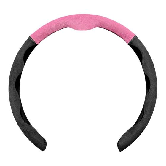 
Car overturned fur steering wheel cover four seasons universal women's ultra-thin anti-slip sweat-absorbing card handlebar cover D-shaped Volkswagen