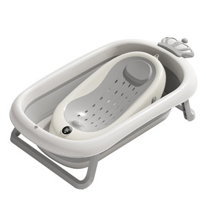 
iuu baby bathtub baby bathtub toddler sitting and lying folding large bathtub home newborn children's supplies