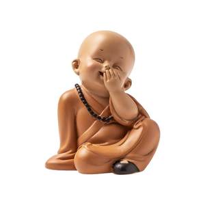 
Pu Fang Zen Noodle Monk Car Ornaments Healing Office Cute Ornaments Home Living Room Decorations