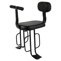 Mountain bike with rear seat