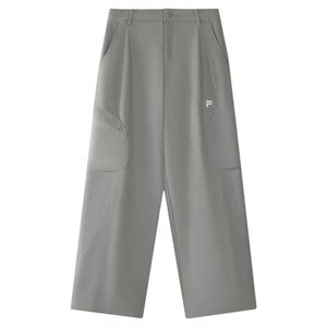 
FILA FUSION Feila woven trousers women's trousers 2026 spring new casual sports pants loose overalls
