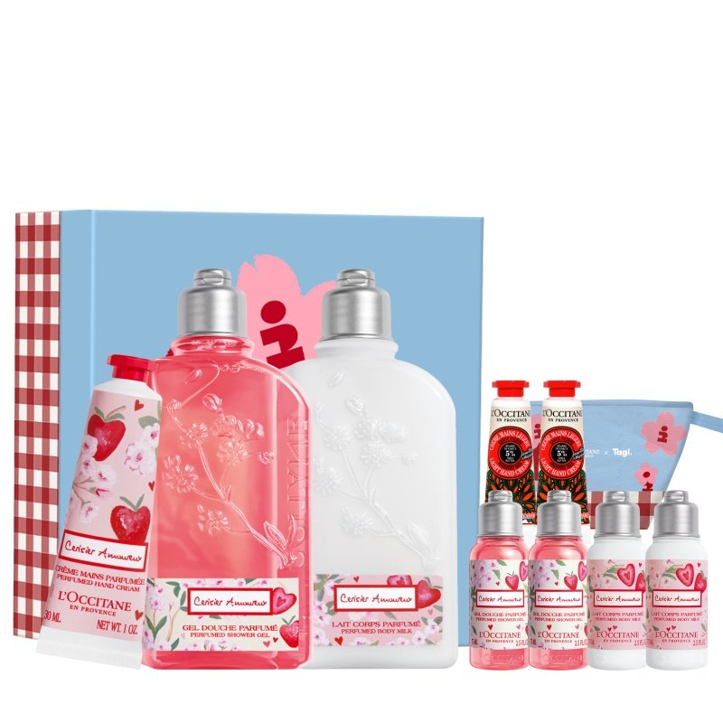 ロクシタン ベリーチェリー ボディケア ギフトセット - シャワージェル