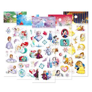 
Disney Frozen Stickers Children's Cartoon 3D Bubble Stickers Toddler Baby Reward Stickers Name Stickers
