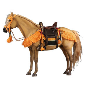 
Mr.Z 1/6 purebred white horse model simulated horse mount can be equipped with soldiers, animals trendy toys and figures