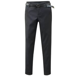 
Cotton women's trousers, cropped pants, black autumn pencil pants, OL professional pants, slim and slim feet trousers