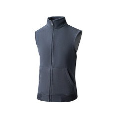 Woodpecker polar fleece vest jacket for warmth