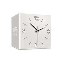 Perpetual calendar electronic clock digital display power outage automatically