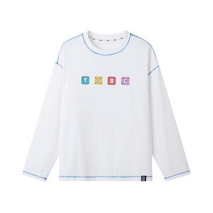 
[100% cotton] Piggy Tony boys' T-shirt spring and autumn long-sleeved tops for big children plus fattening and long T-shirt trendy