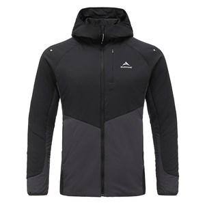 
SURPINE Matsuno Pai Lingyun G cotton middle layer lightweight warm and water repellent high altitude climbing hooded cotton jacket for men