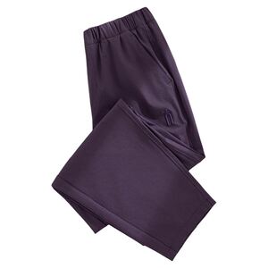 
2026 super hot purple pants for women spring and summer thin sports pants harem high waist loose middle-aged casual trousers