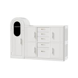 Baby supplies storage rack treasure storage cabinet wardrobe children's toy storage rack feeding Taibao storage cabinet