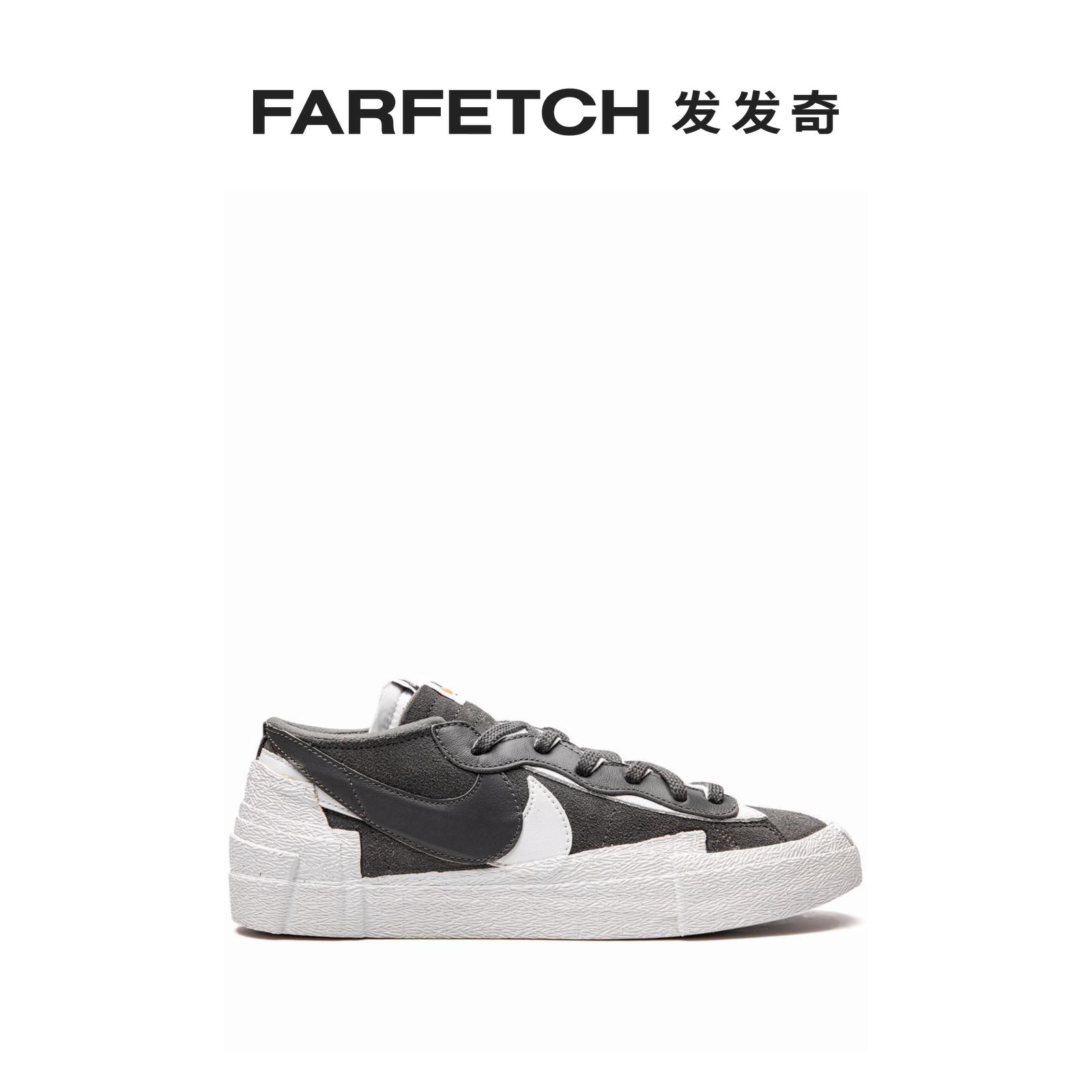 Nike耐克男女通用x Sacai Blazer Low 板鞋FARFETCH发发奇