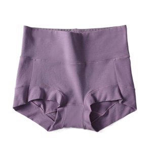 Underwear for women made of 100% pure cotton, antibacterial crotch, medium high waisted, flat angle women's underwear, four corner shorts with a tight fit, large size for summer