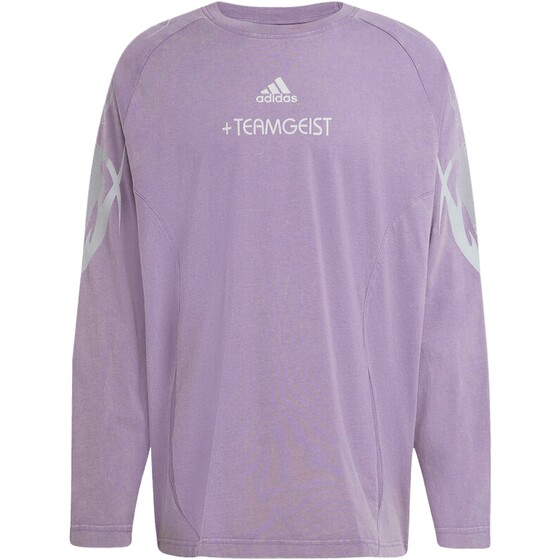 
Adidas Adidas Clover Men's Loose Fashion Sports and Casual Long Sleeve T-Shirt KF8542