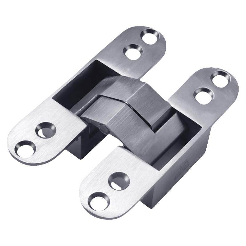 Open Inward Hinge Invisible Folding 180 Degree Hinge Stainless Steel Hidden Door Cross ...