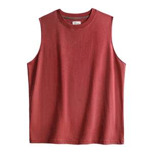 
Maden workwear American red vest handsome fashion wear pure cotton fitness vest cut sleeveless T-shirt for men summer