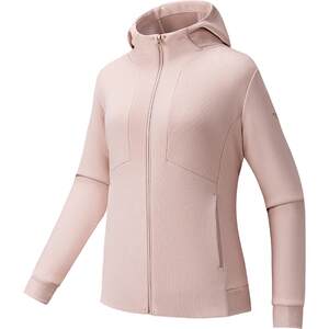 
ANTA Easy Care Jacket丨Women's Warm Cardigan Slim Training Hooded Sportswear Top 162547711N