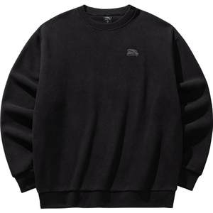 
ANTA Polar Fleece Sports Sweatshirt Men's Winter New Round Neck Fleece Jacket Jacket Liner Pullover Top