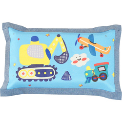 Jie Liya Children's Ice Silk Pillowcases A Pair Of Summer Cartoon Ice Rattan Mat Pillowcases Single Pillow Core Liner Cover
