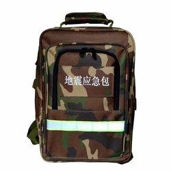 Home Emergency Supplies Reserve Kit Earthquake Self-rescue Civil Air Defense First Aid Kit Disaster Prevention Fire Escape Outdoor Camouflage Waterproof