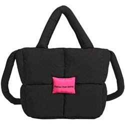 Ehooo Original Niche Design Cotton-filled Handbag Fluffy Down Soft Bag Women's New Winter Crossbody Bag