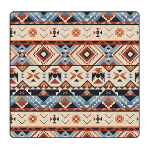 
Thickened retro style picnic mat, outdoor camping moisture-proof mat, tent waterproof floor mat, beach mat, portable picnic mat