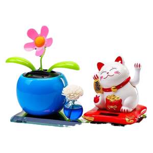 Car Swing car car, car perfume, solar swing, wealth cat interior decoration decorative supplies Daquan