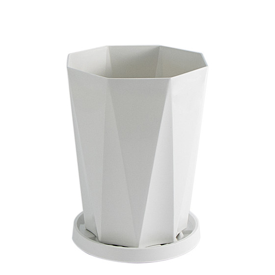 Household light luxury high-end resin flowerpot money tree monstera bird of paradise happy tree living room potted large flowerpot