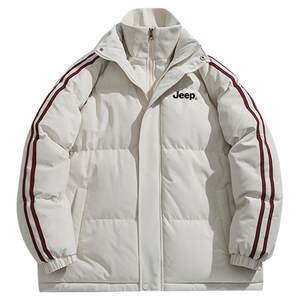 
Jeep Jeep cotton coat men's winter 2025 new thickened teen couple's bread coat cotton jacket women's
