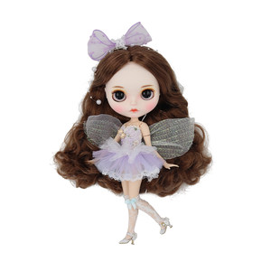 
ICY DBS small doll purple lace fairy four-piece suit clothes azone lijia ob24 doll clothes