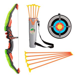 
Children's bow and arrow archery toys target crossbow arrow full set of introductory shooting household 3-6 sports 7 new gift for boys