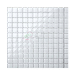 Ultra white crystal glass mosaic 8mm thickness