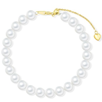 Lao Temple bracelet freshwater pearl silver 925
