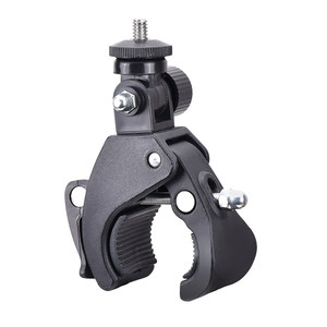 Live broadcast camera increase clip multi-camera mobile phone clamp bracket expansion clip tripod pipe rod clamp multi-function outdoor shooting riding clip fixed clip dual-camera mobile phone universal clip bracket accessories