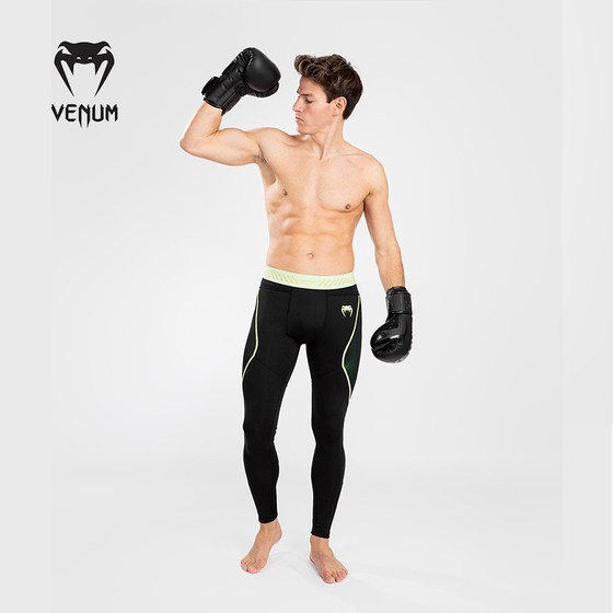 VENUM 毒液 Fusion 2.0 新款男紧身长裤柔术格斗训练搏击健身裤