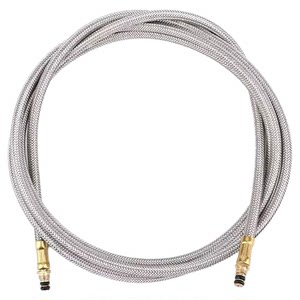 
Outdoor fire furnace long gas tank adapter flat gas tank adapter metal braided pipe copper liquefied gas head cartridge furnace