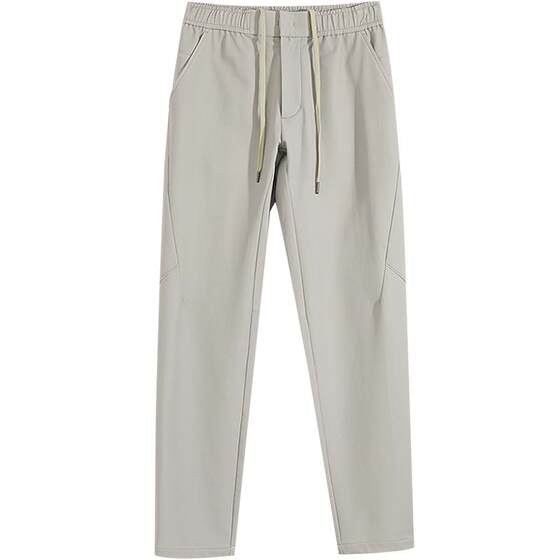 
Metersbonwe straight-leg sweatpants men's spring trendy outdoor functional soft shell men's mid-length pants nine-point pants for men