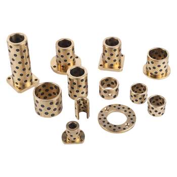 
JDB inner diameter 4-18MM graphite copper sleeve sliding mold guide sleeve wear-resistant MPBZ oil-free bushing self-lubricating bearing