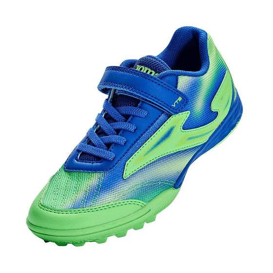 
Joma/Homera Children's Football Shoes Velcro TF Spikes Competition Training Shoes Teen Breathable Sports Shoes