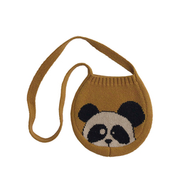 Pocket Baby~hot Style~korean Version Of Children's Knitted Wool Crossbody Bag For Men And Women, Trendy Baby, Cute Cartoon, Western Style