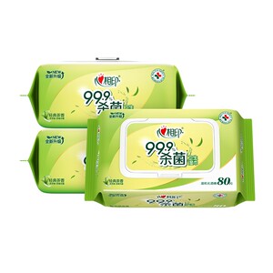 
Xinxiangyin Sterilizing Wipes Gentle Cleansing Hygiene Cleansing Wipes Household Large Pack Affordable Alcohol-Free 80 Pumps