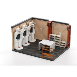 Joytoy Dark Source 1:18 Series Scene Medical Area Assembled Model Scene Hand-made Toys
