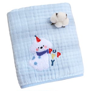
Beiyinke newborn baby bath towel six-layer gauze type A baby and children's bath super soft absorbent large size towel