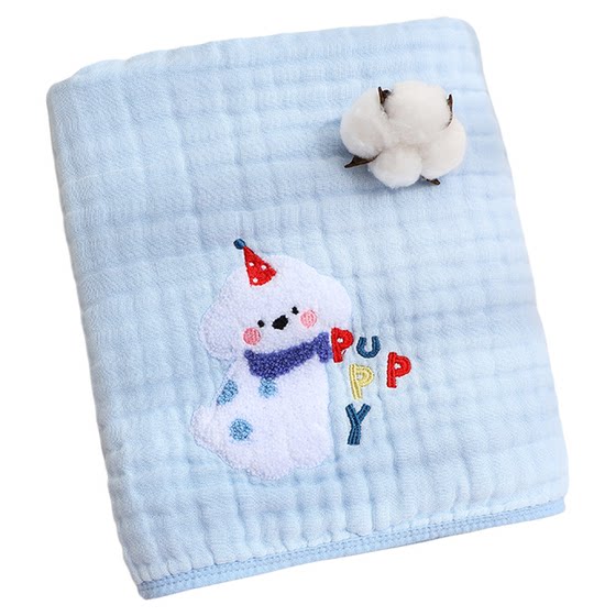 
Beiyinke newborn baby bath towel six-layer gauze type A baby and children's bath super soft absorbent large size towel