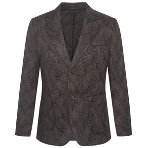 
[Thin cotton] Lilang official woolen coat men's lapel winter sheep wool warm mid-length coat